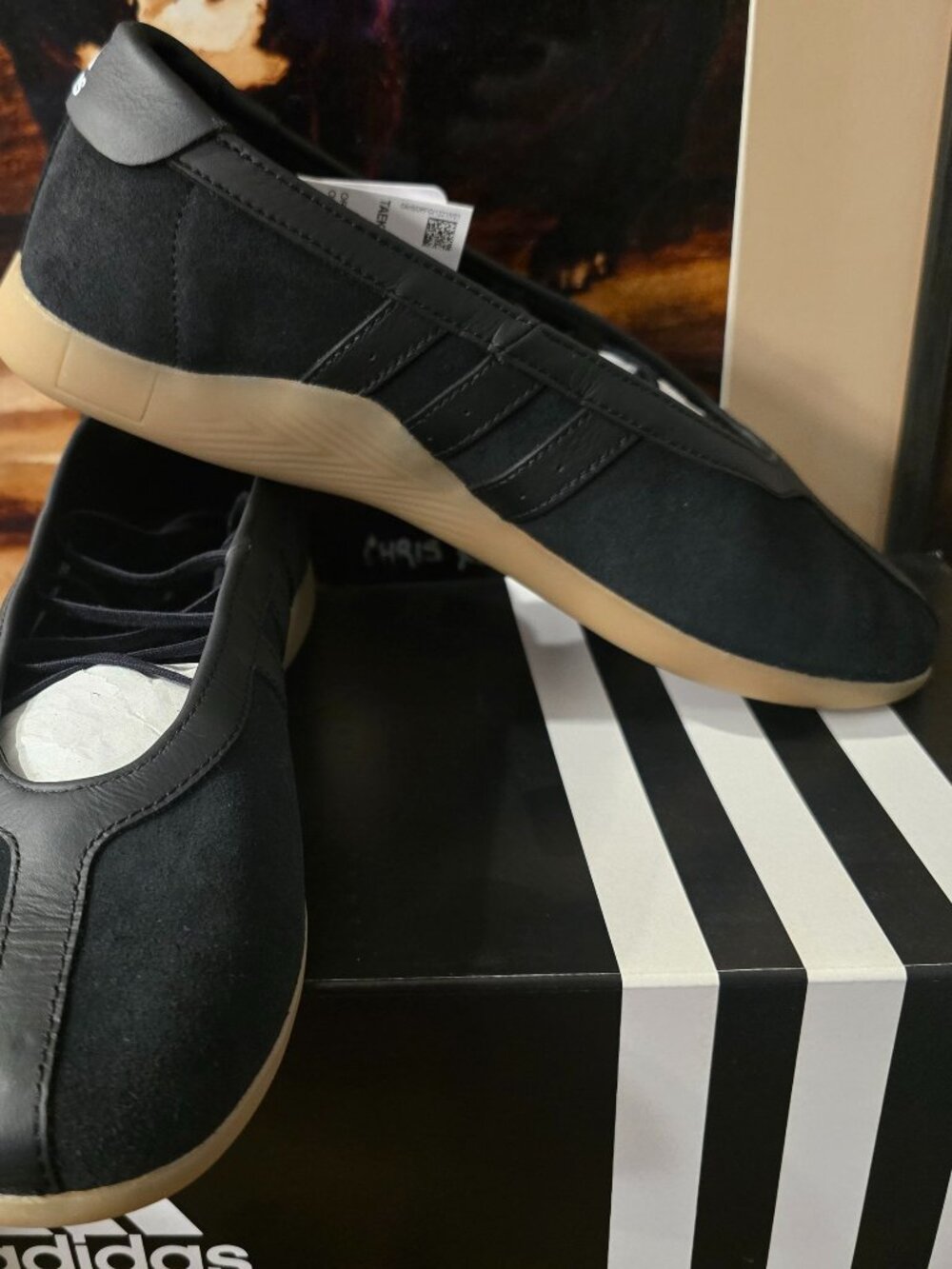 Adidas Originals Taekwondo Mei Ballet Shoes Womens Sneakers JQ0669 Black Sz 9